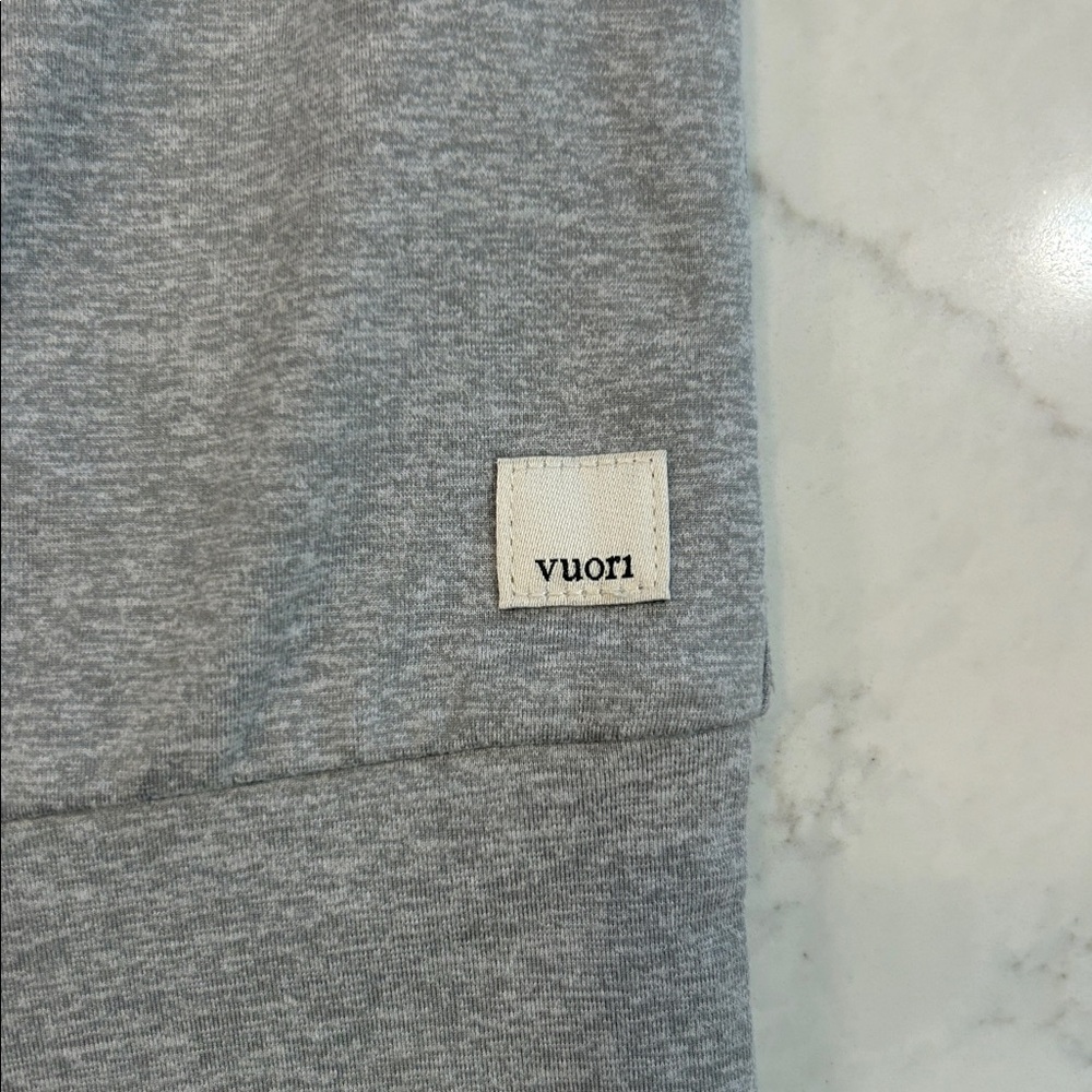 Vuori funnel neck size L heather grey - Picture 2 of 3